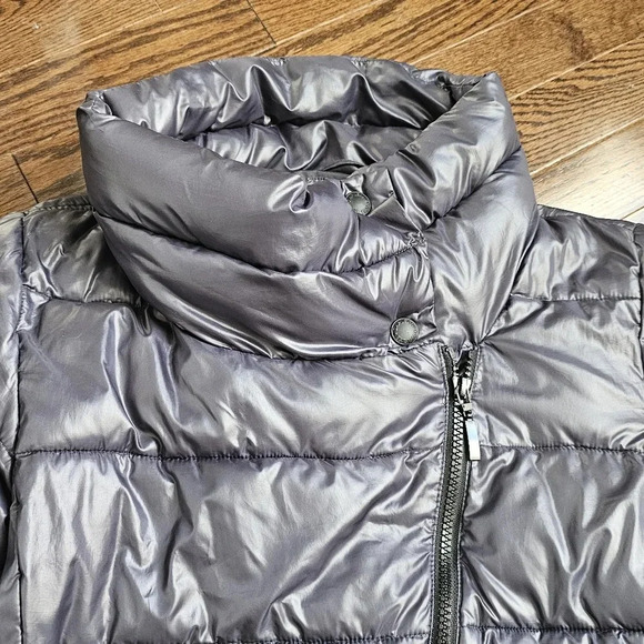 GAP  Kids Girl Grey Warm Jacket Long Size XXL 14-16 - Picture 2 of 7